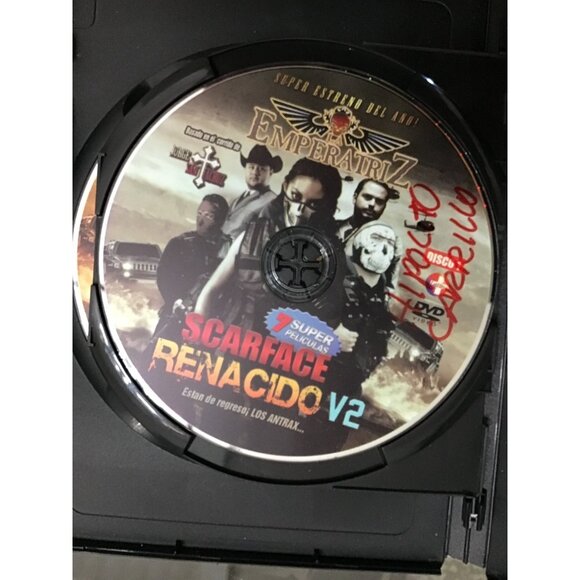 DVD- SUPER EXTRENO CON 7 PELICULAS SCARFACE RENACIDO VOLUMEN 2 - Picture 3 of 4